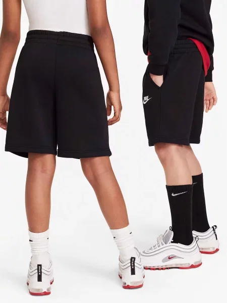 Детские спортивные шорты Nike черные