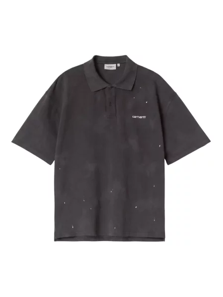 Koszulka polo Carhartt Wip czarna