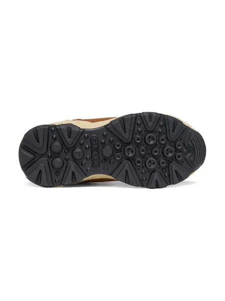 Geox туристически обувки за деца MAGNETAR кафяво
