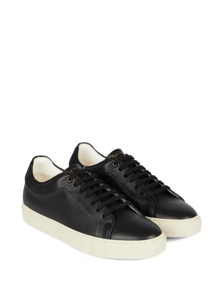 Sneakerși Paul Smith cu imagine negru