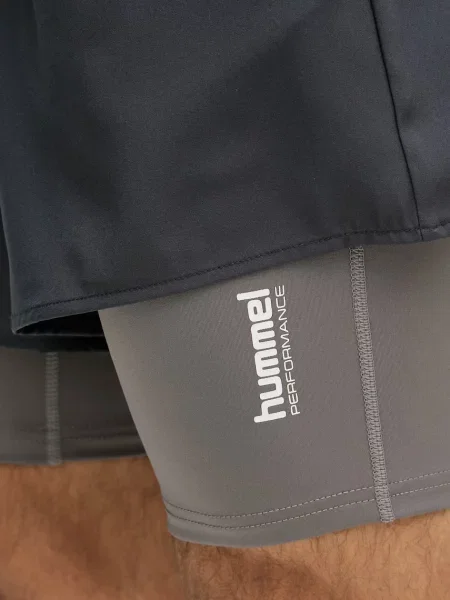 Sport rövidnadrág Hummel szürke