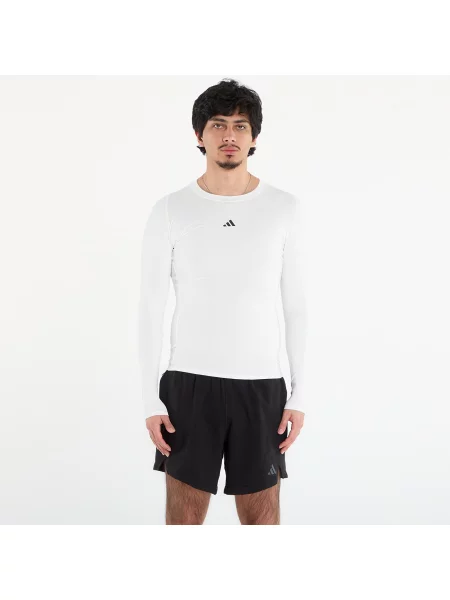 T-shirt adidas Tf Ls Tee White S biała