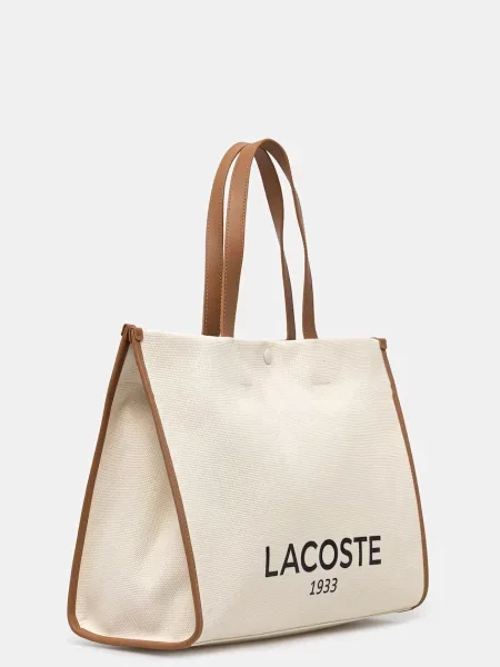 Lacoste Geantă Colorat bej