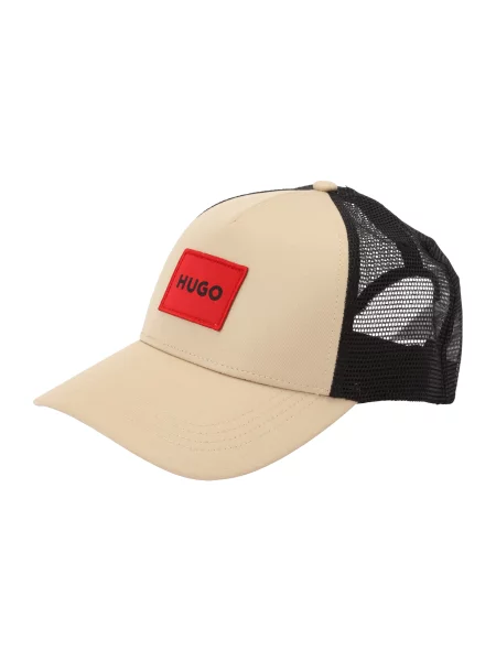 HUGO Șapcă Kody / roșu / negru bej