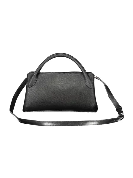 Lniana listonoszka Guess czarna