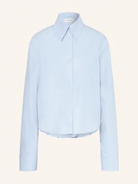Sportmax Bluzka Ceppo Z Plisami blau