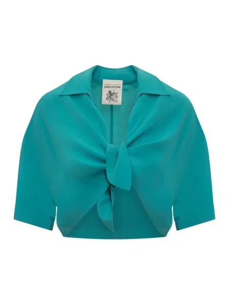 Bluzka Semicouture niebieska