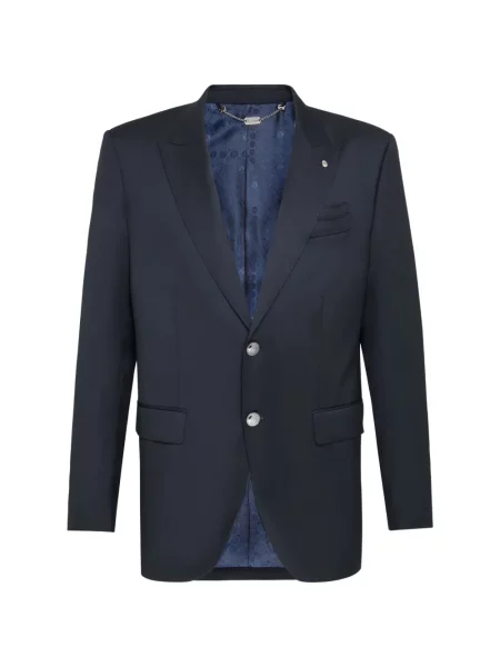 Sacou Billionaire cu rever albastru