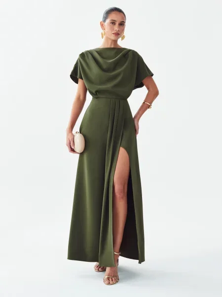 BWLDR Rochie de seară Amani oliv