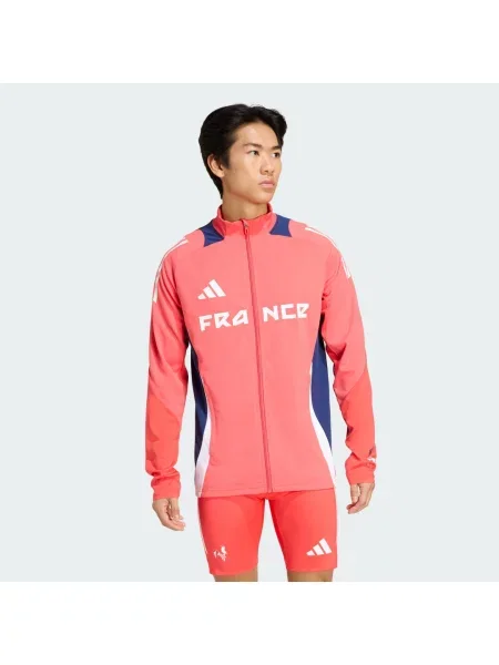 SPORTOVNÍ BUNDA FRANCE TRAINING červená