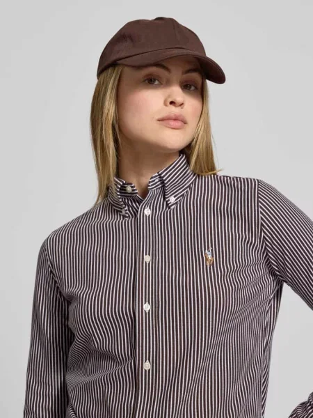 Bluzka koszulowa z listwą guzikową Polo Ralph Lauren