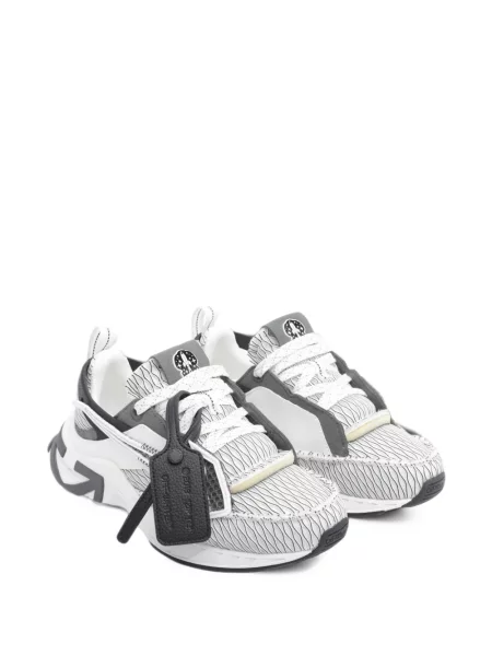 Fűzős csipkés sneaker Off-white fehér