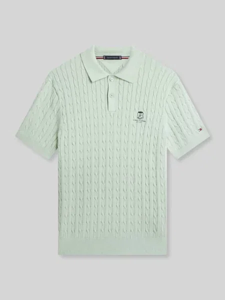 Tommy Hilfiger Polo jasny zielony
