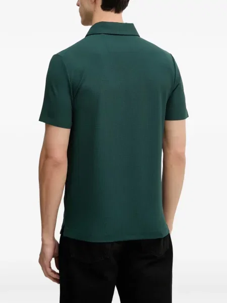 Tricou polo Guess cu imagine verde