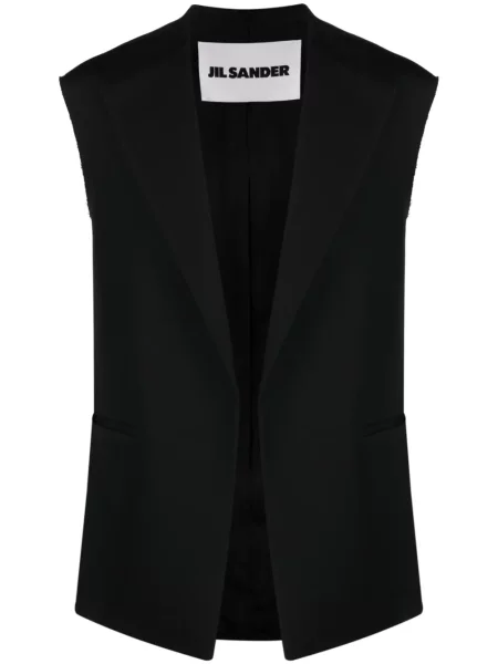 Vestă Jil Sander negru