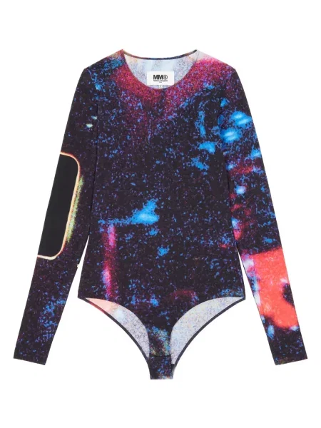 Body Mm6 Maison Margiela cu imagine negru