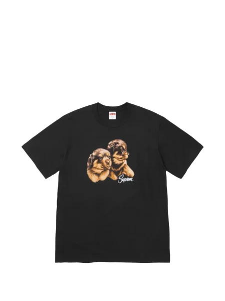 Tricou Supreme cu imagine negru