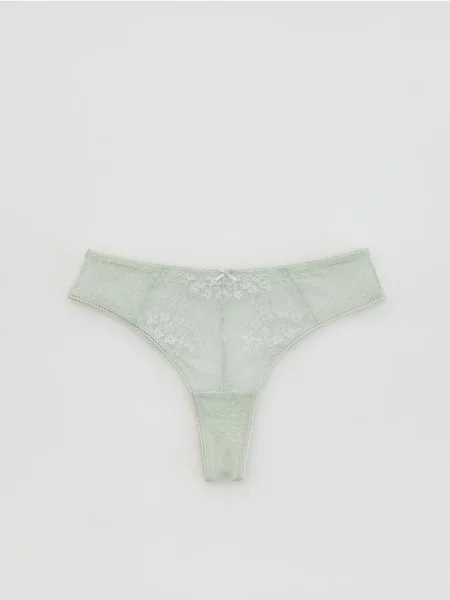 Reserved Бразиліани з мереживом блідо-зелений зелені