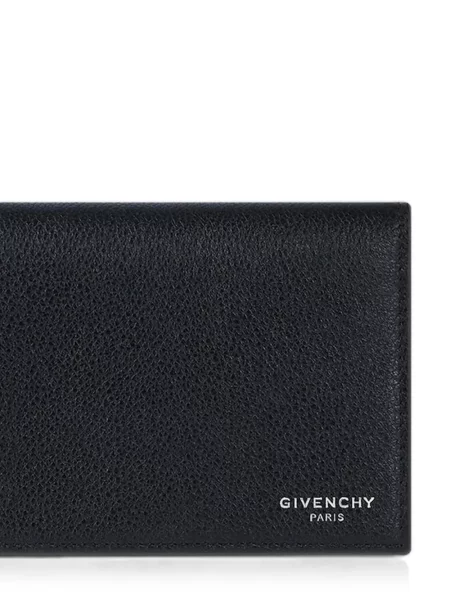 Lung portofel Givenchy din piele negru