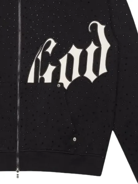 Hanorac cu glugă Godspeed negru