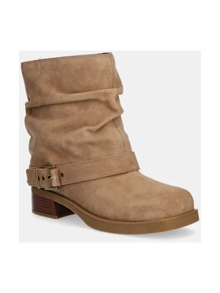 Buty do kostki Michael Kors beżowe