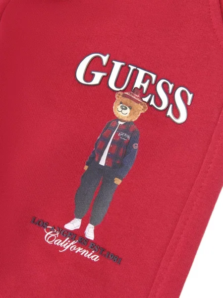 Dětské kalhoty Guess červené