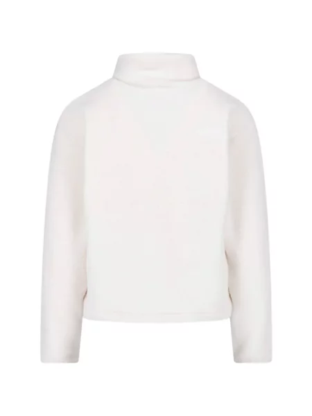 Pulover The North Face din fleece alb