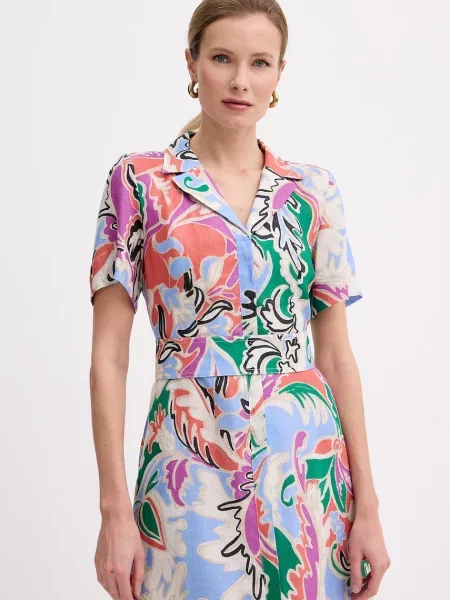 Льняное платье Marella