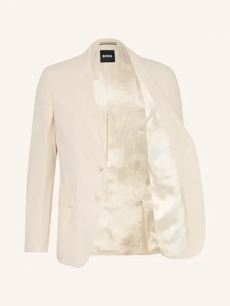 Boss Sako Hutson Regular Fit open beige béžové