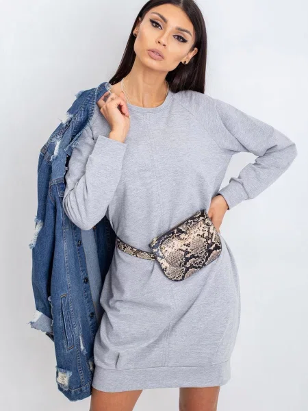 Rochie Fashionhunters de costum gri