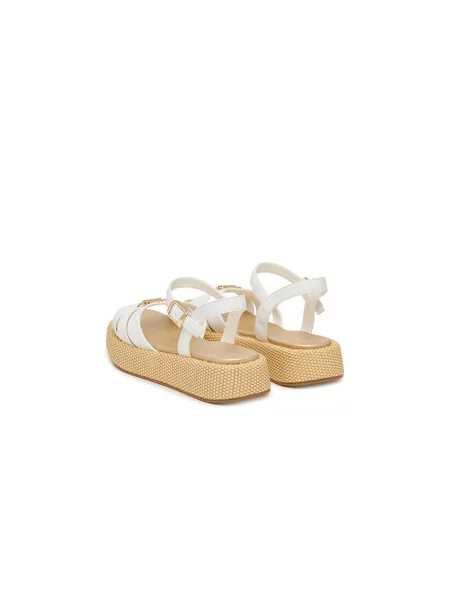 TOMMY HILFIGER Sandále ERIKA' biela