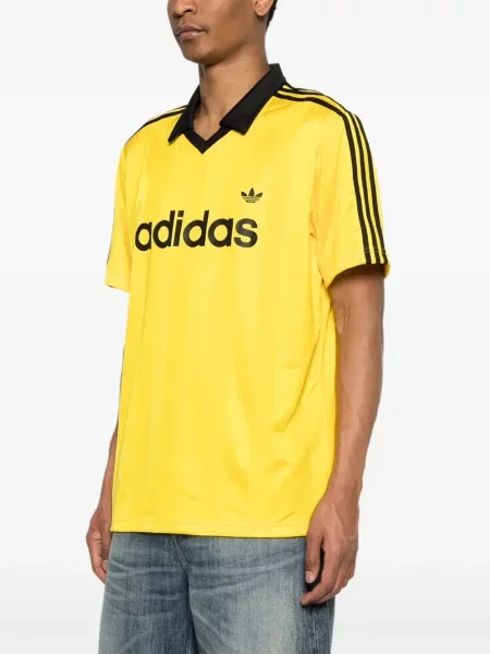 Trčanje bokserice Adidas s V-izrezom od jersey crna