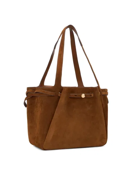 Shopperka Tory Burch brązowa