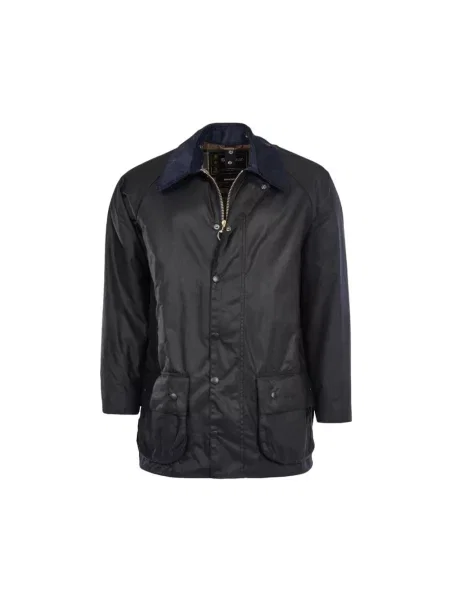 Parka z z patką model ‘BEAUFORT’ Barbour niebieska