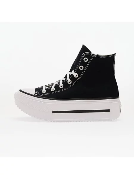 Sneakers Converse Chuck Taylor All Star Lift Double Stack Black/ White/ Black EUR alb