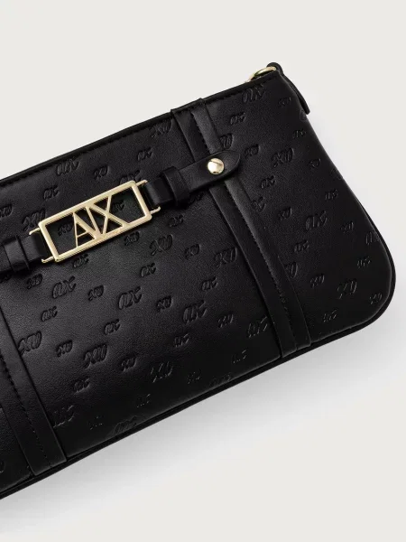 Кожаная сумка Armani Exchange