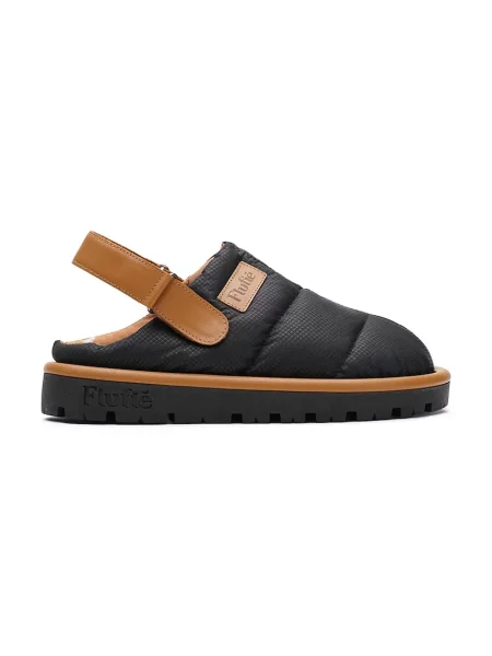 Пантофи Flufie Jet Black черно