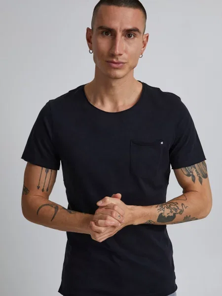 BLEND Majica BHNOEL' črna