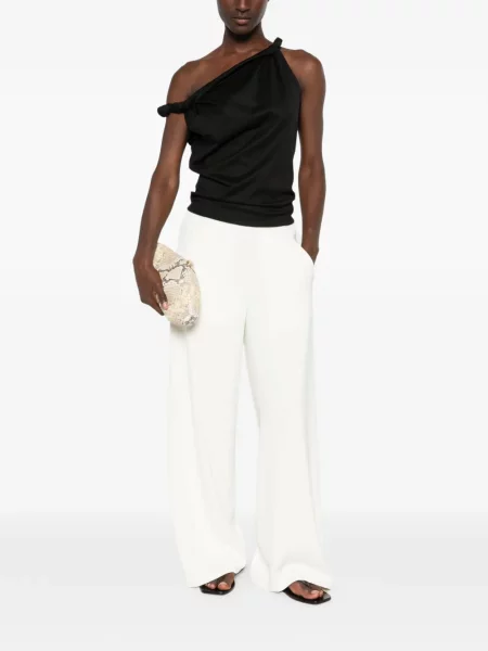 Pantaloni Christopher Esber din crep