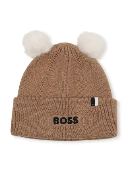 BOSS шапка з помпоном дитяча
