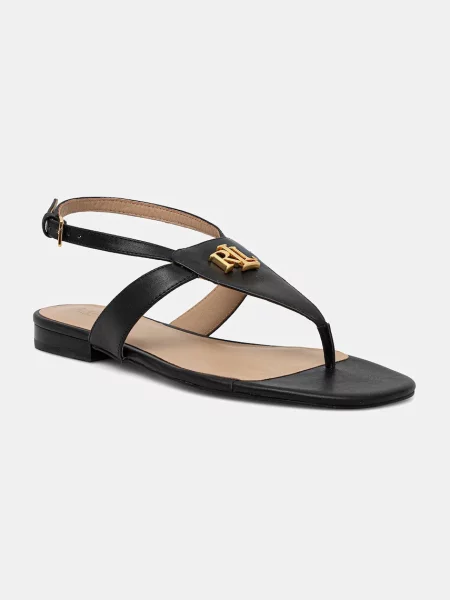 Pantofi Lauren Ralph Lauren din piele negru