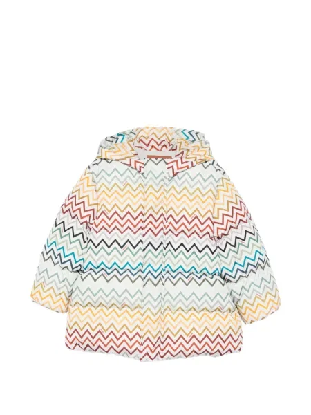 Kurtka dziecięca Missoni biała