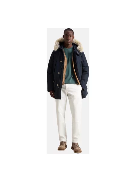 Parka Woolrich niebieska