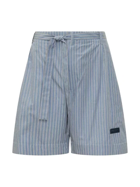 Bermudy Givenchy w paski niebieskie