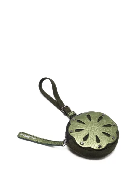 Geantă Maliparmi din piele verde