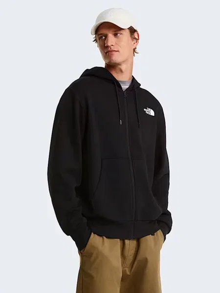Спортивна кофта The North Face M SIMPLE DOME LIGHT REGULAR HO бавовна/поліестер чорний