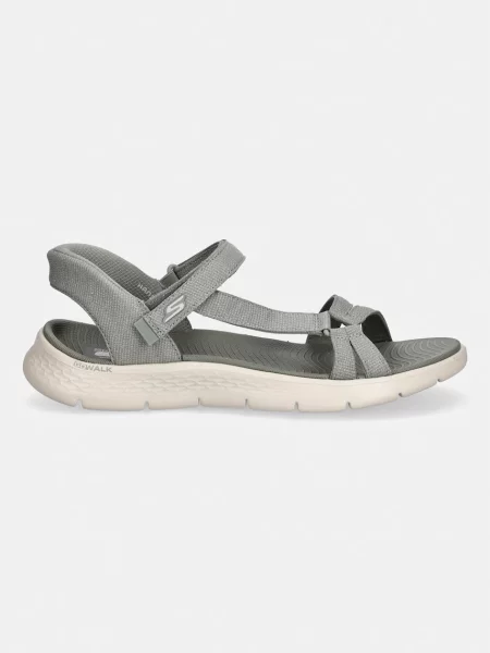 Skechers sandále dámske GO WALK FLEX sivá