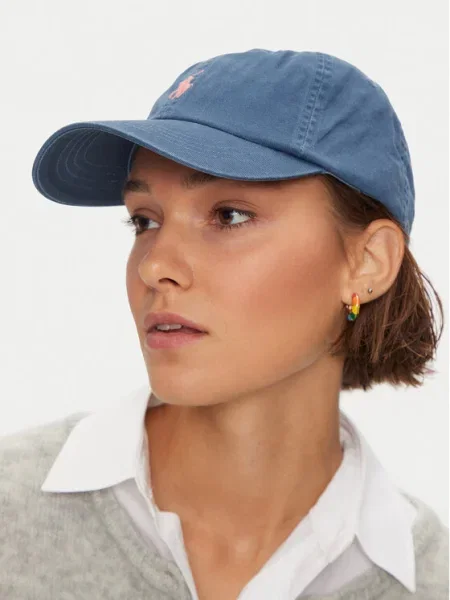 Polo Ralph Lauren șapcă de baseball din neted galben