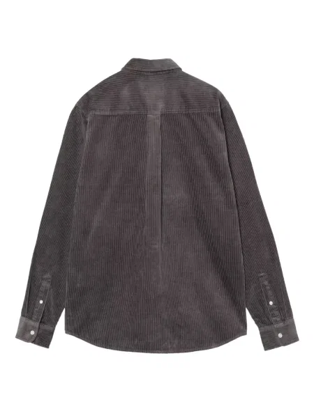 Πουκάμισο Carhartt Wip κοτλέ γκρι