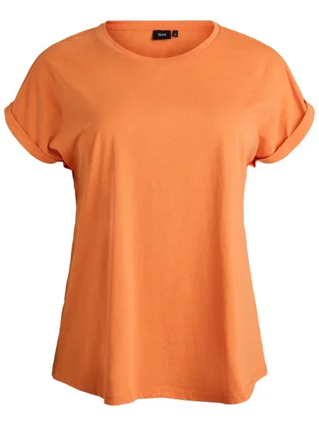 Zizzi Tricou Mkatja închis portocaliu